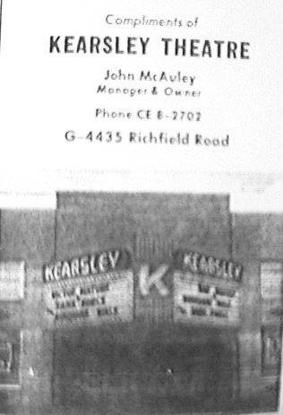 Kearsley Theatre - Old Ad